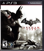 Sony PlayStation 3 Batman Arkham City Front CoverThumbnail